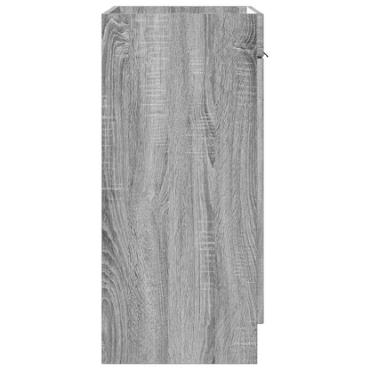 vidaXL Bathroom under Sink Cabinet Grey Sonoma 56 x 37.5 x 81 cm