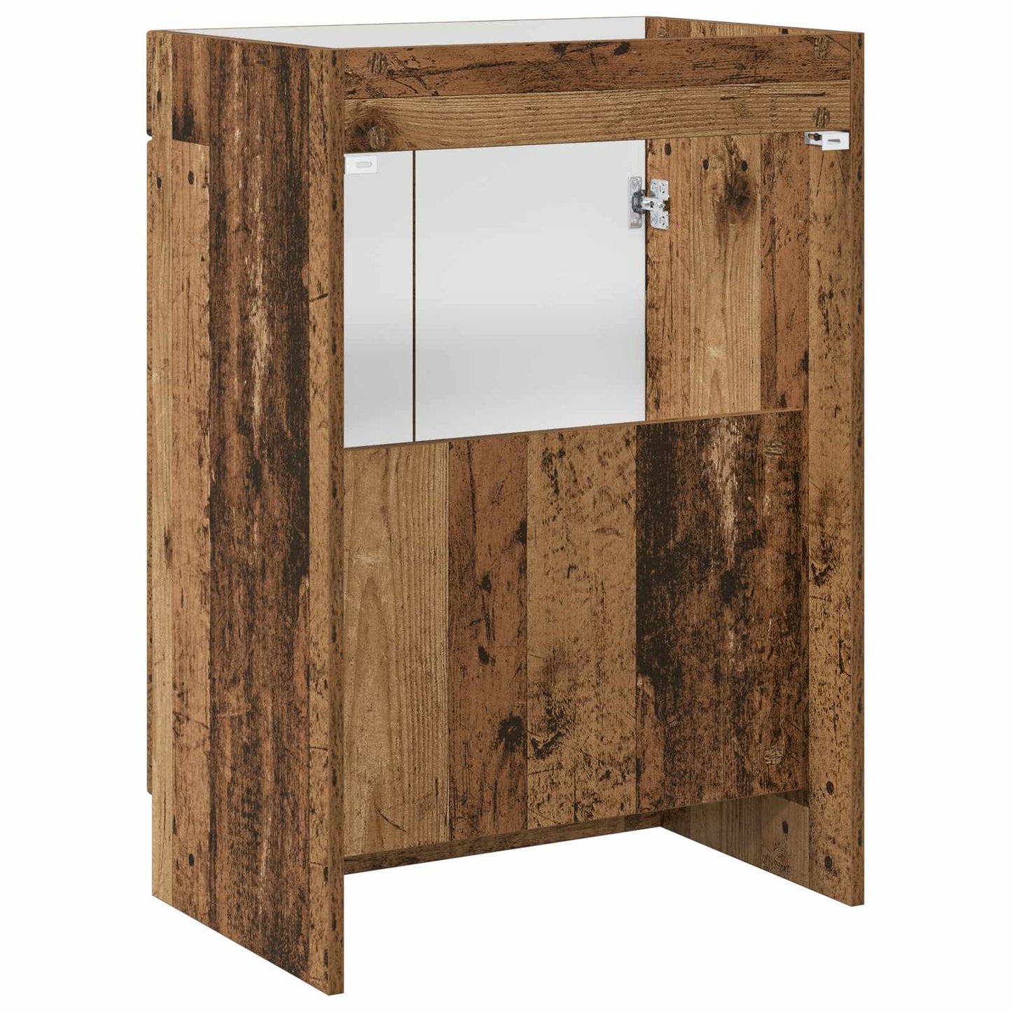 vidaXL Bathroom under Sink Cabinet Old Wood 56 x 37.5 x 81 cm
