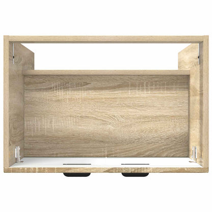 vidaXL Bathroom under Sink Cabinet Sonoma Oak 78.5 x 37.5 x 81 cm