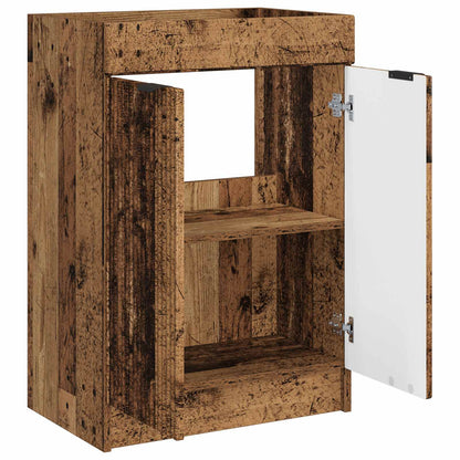 vidaXL Bathroom under Sink Cabinet Old Wood 78.5 x 37.5 x 81 cm