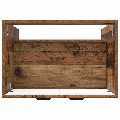 vidaXL Bathroom under Sink Cabinet Old Wood 78.5 x 37.5 x 81 cm