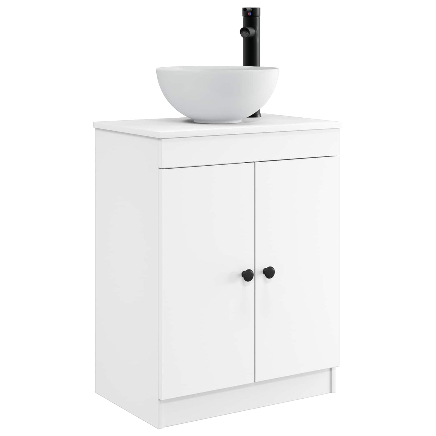vidaXL Bathroom Vanity with Sink White 54 x 35 x 83 cm Engineered Wood