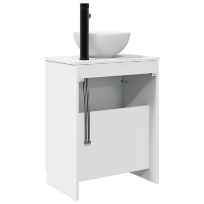 vidaXL Bathroom Vanity with Sink White 54 x 35 x 83 cm Engineered Wood