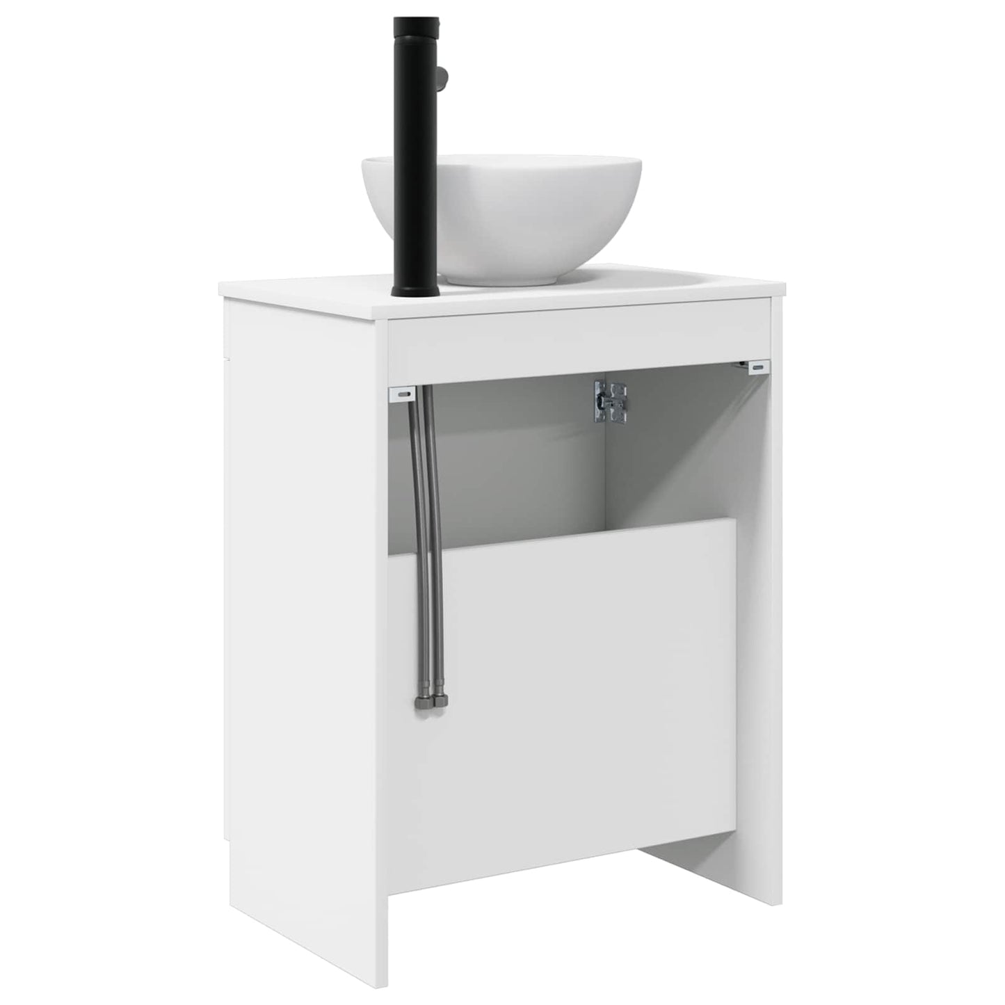 vidaXL Bathroom Vanity with Sink White 54 x 35 x 83 cm Engineered Wood