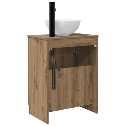 vidaXL Bathroom Vanity with Sink Artisan Oak 54 x 35 x 83 cm