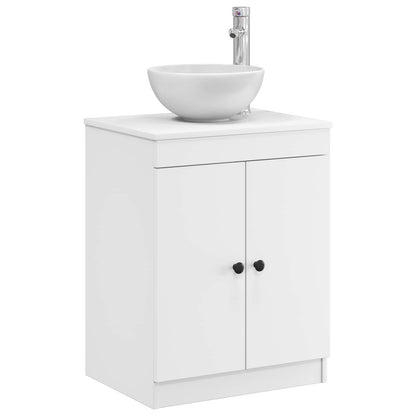 vidaXL Bathroom Cabinet White 54 x 41 x 70 cm Engineered Wood