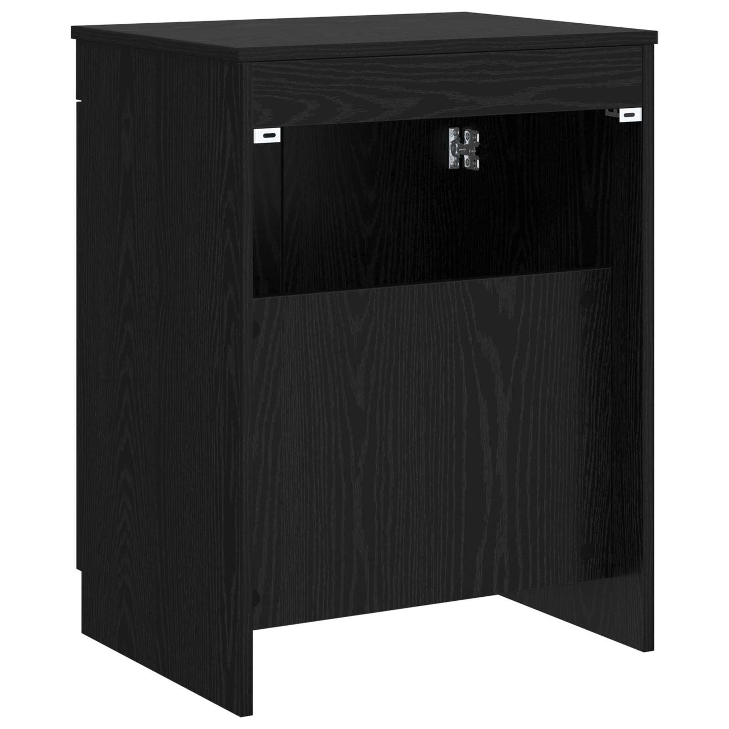 vidaXL Bathroom Cabinet Black 54 x 41 x 70 cm Engineered Wood