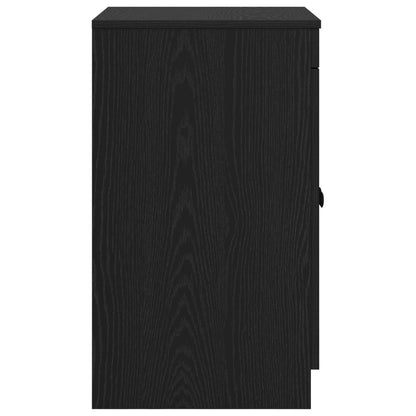 vidaXL Bathroom Cabinet Black 54 x 41 x 70 cm Engineered Wood