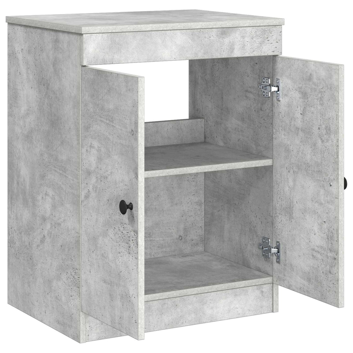 vidaXL Bathroom Cabinet Concrete Grey 54 x 41 x 70 cm Engineered Wood