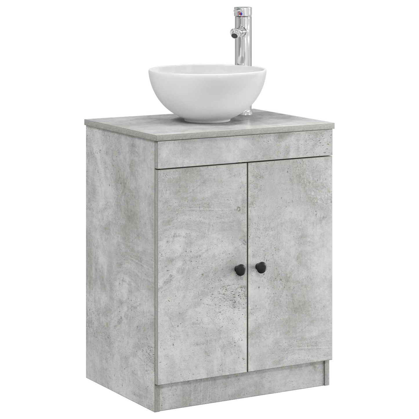 vidaXL Bathroom Cabinet Concrete Grey 54 x 41 x 70 cm Engineered Wood