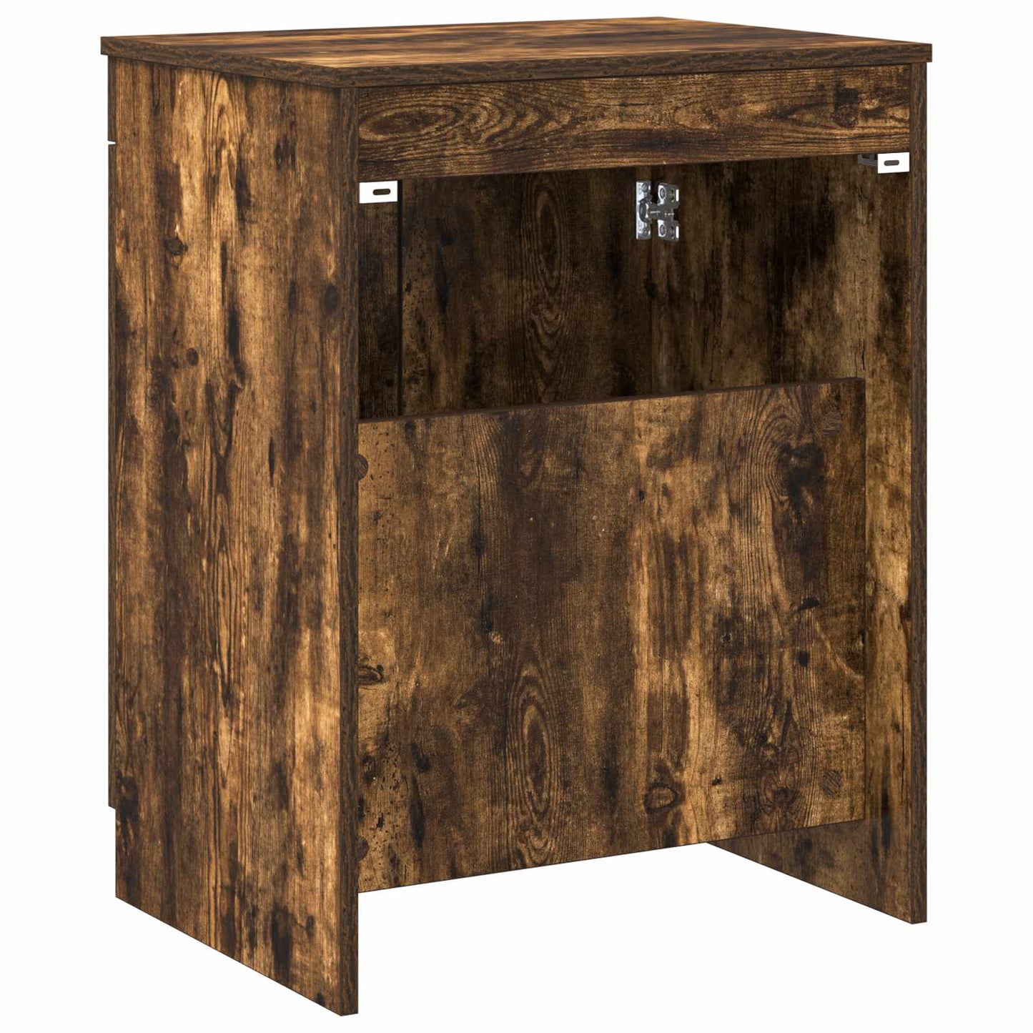 vidaXL Bathroom Cabinet Smoked Oak 54 x 41 x 70 cm Engineered Wood