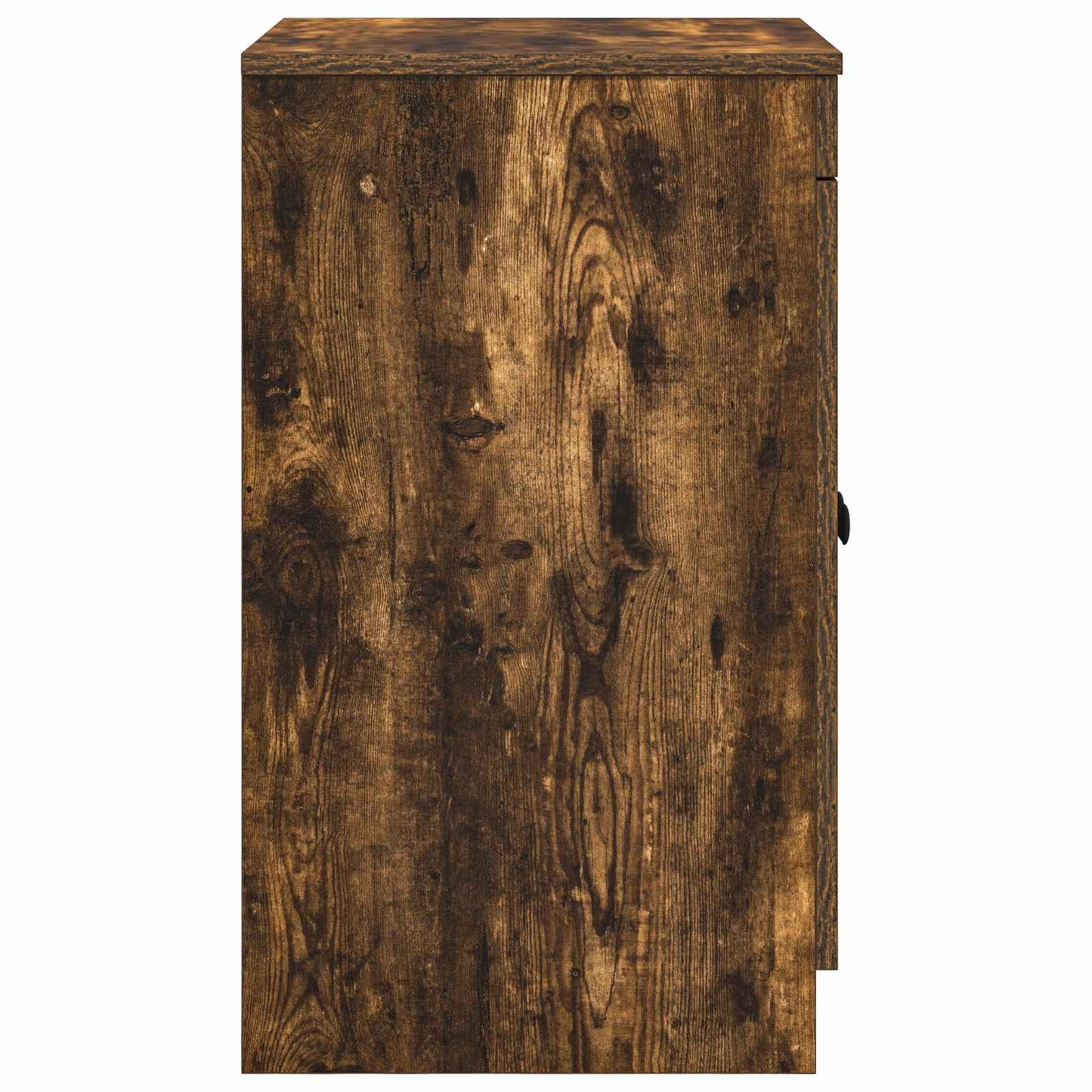 vidaXL Bathroom Cabinet Smoked Oak 54 x 41 x 70 cm Engineered Wood