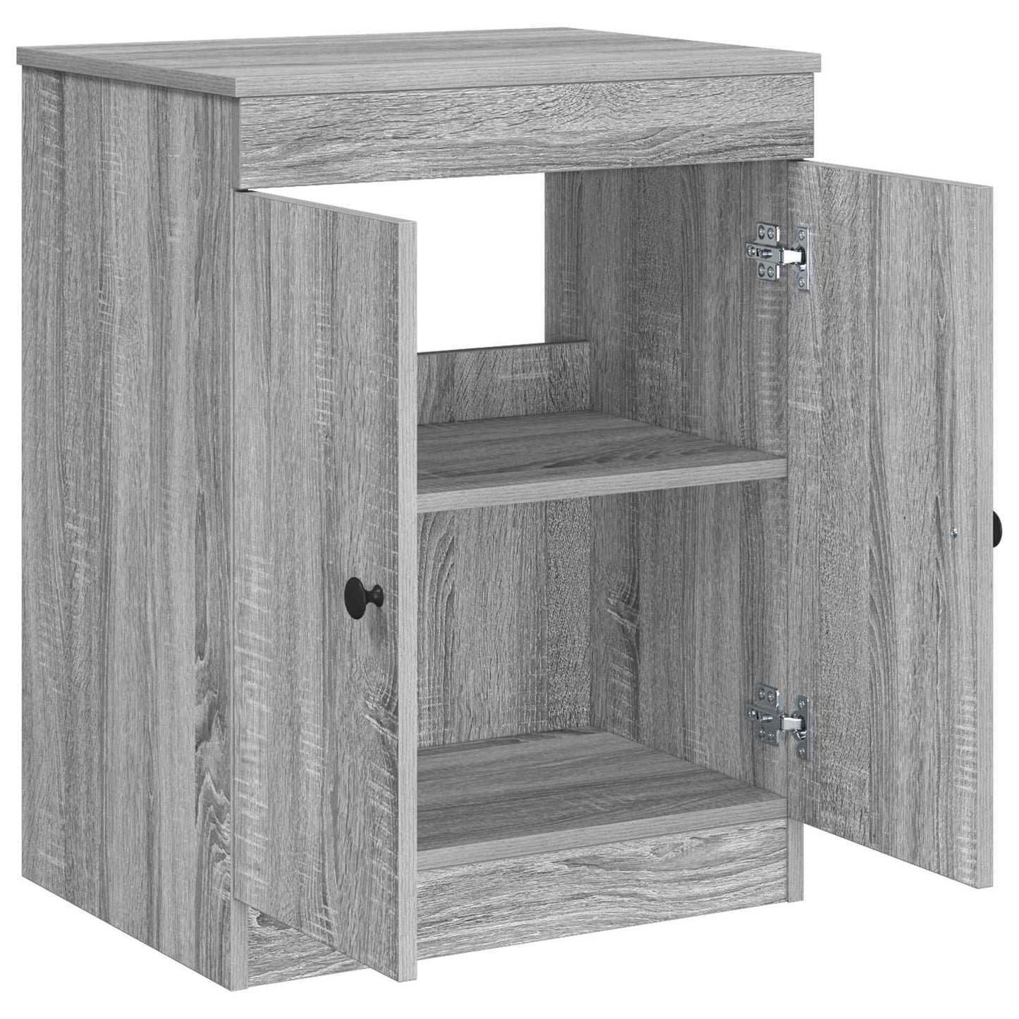 vidaXL Bathroom Cabinet Grey Sonoma 54 x 41 x 70 cm Engineered Wood