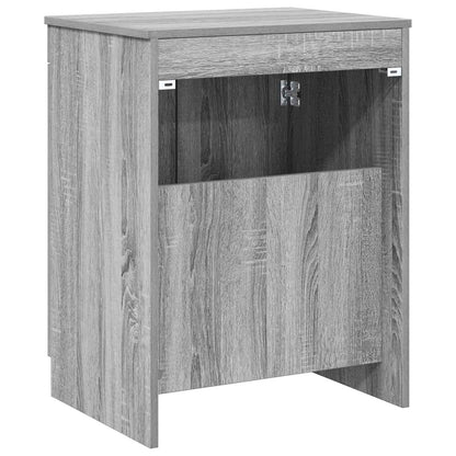 vidaXL Bathroom Cabinet Grey Sonoma 54 x 41 x 70 cm Engineered Wood