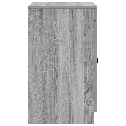 vidaXL Bathroom Cabinet Grey Sonoma 54 x 41 x 70 cm Engineered Wood