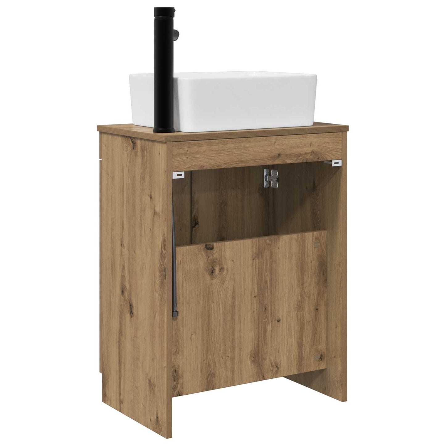 vidaXL Bathroom Vanity with Sink Artisan Oak 54 x 35 x 83 cm