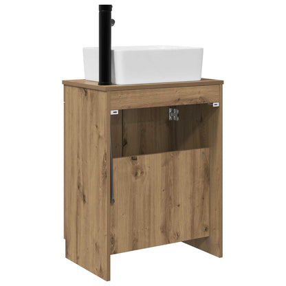 vidaXL Bathroom Vanity with Sink Artisan Oak 54 x 35 x 83 cm