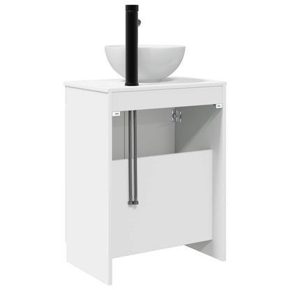 vidaXL Bathroom Vanity with Sink White 54 x 35 x 83 cm Engineered Wood