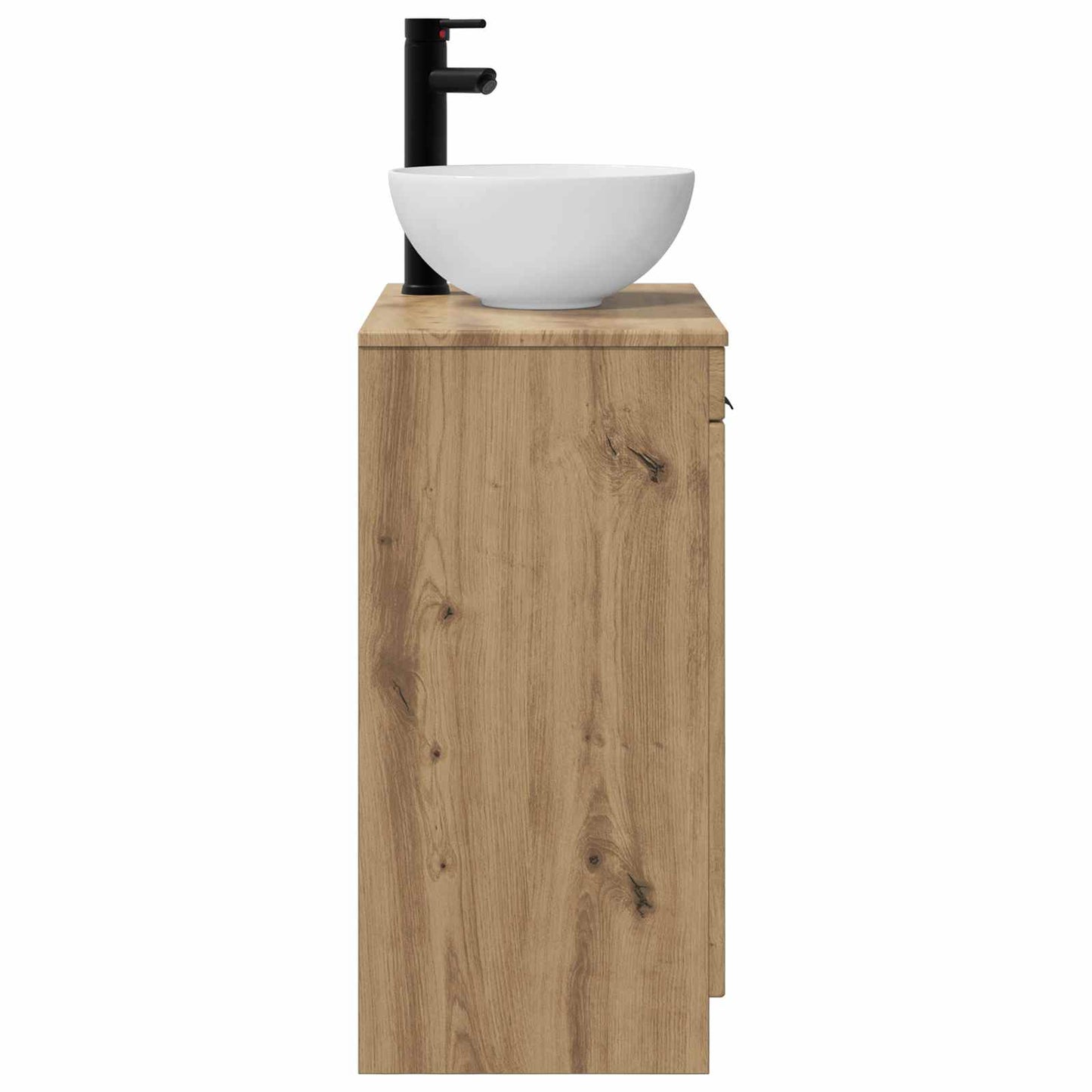 vidaXL Bathroom Vanity with Sink Artisan Oak 54 x 35 x 83 cm
