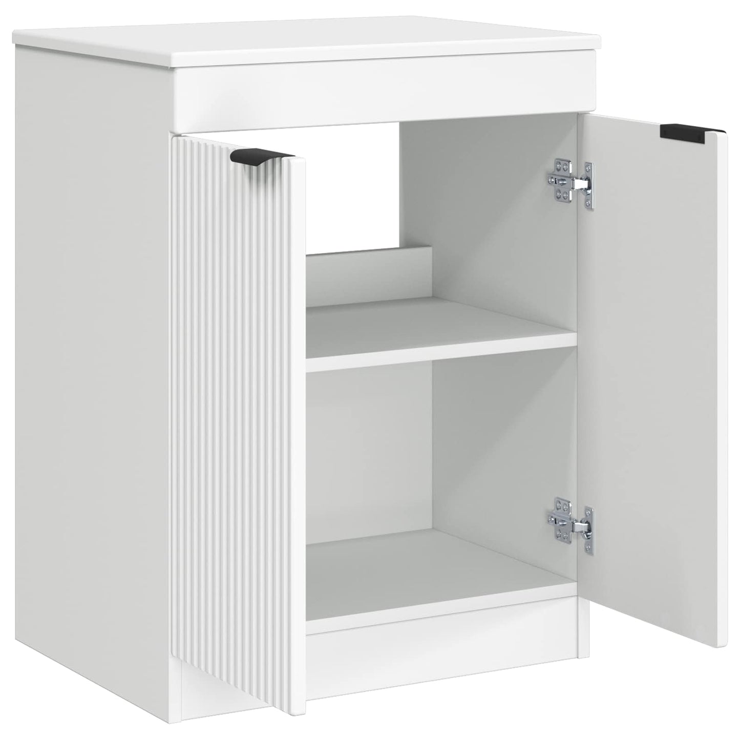 vidaXL Bathroom Cabinet White 54 x 41 x 70 cm Engineered Wood