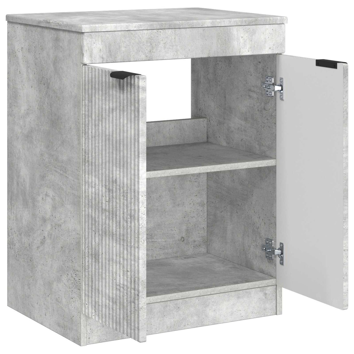vidaXL Bathroom Cabinet Concrete Grey 54 x 41 x 70 cm Engineered Wood