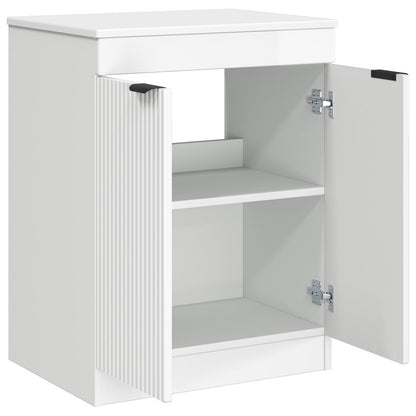 vidaXL Bathroom Cabinet High Gloss White 54 x 41 x 70 cm