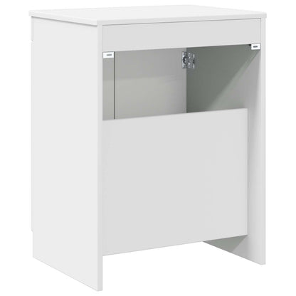 vidaXL Bathroom Cabinet High Gloss White 54 x 41 x 70 cm