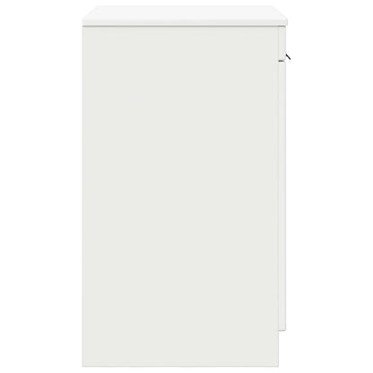 vidaXL Bathroom Cabinet High Gloss White 54 x 41 x 70 cm