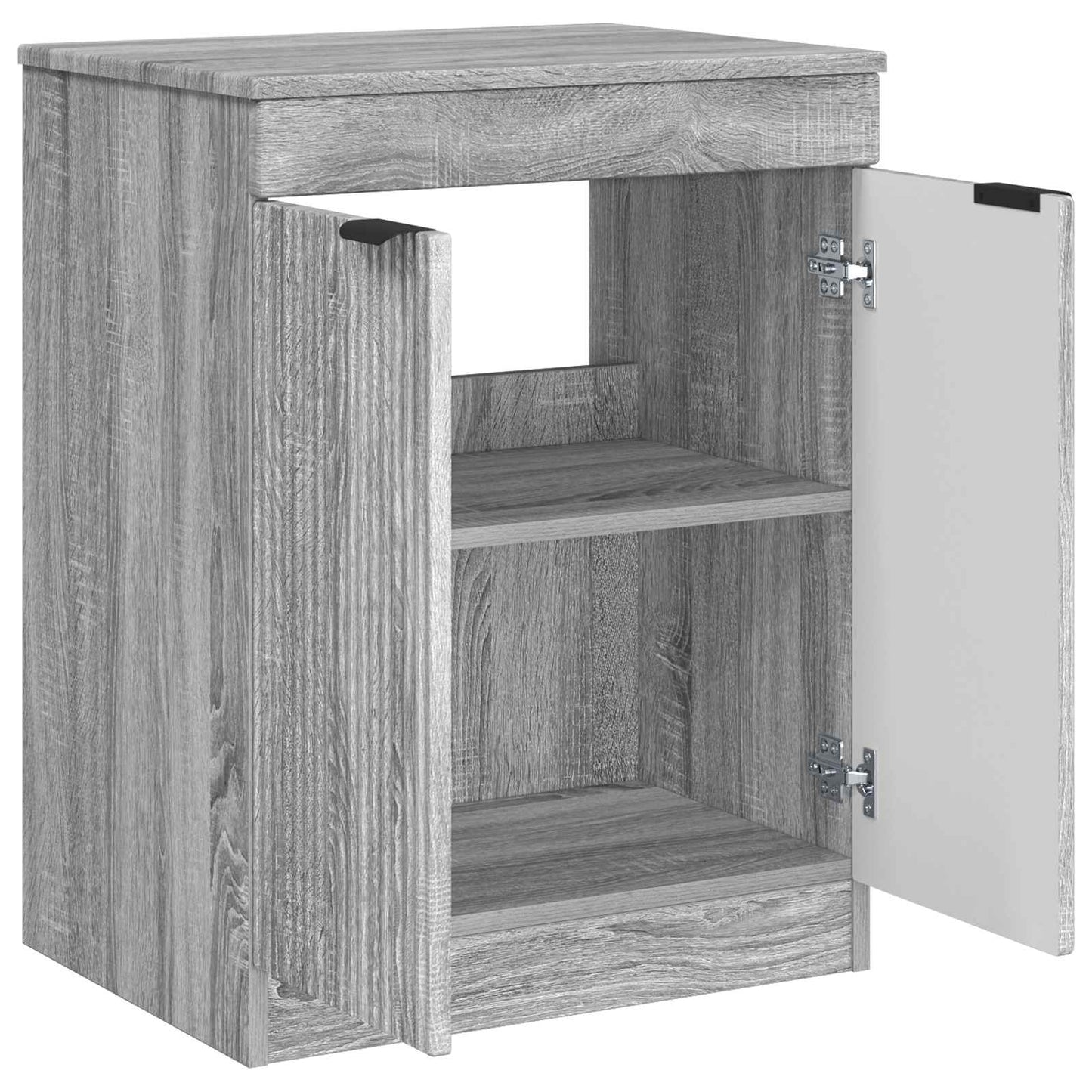 vidaXL Bathroom Cabinet Grey Sonoma 54 x 41 x 70 cm Engineered Wood