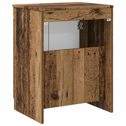vidaXL Bathroom Cabinet Old Wood 54 x 41 x 70 cm Engineered Wood