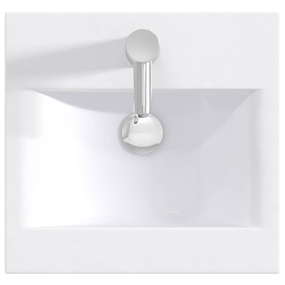 vidaXL Bathroom Wash Basin Chrome 42 x 40 x 16.5 cm Metal