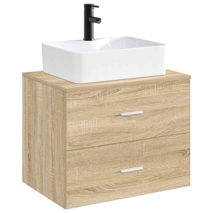 vidaXL Bathroom Wash Basin Matte Black 48.5 x 37.5 x 13 cm Metal