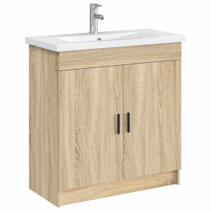 vidaXL Bathroom Wash Basin Chrome 81 x 40 x 17.5 cm Metal