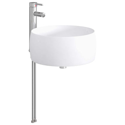 vidaXL Bathroom Wash Basin Chrome 38.5 x 38.5 x 16 cm Metal