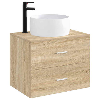 vidaXL Bathroom Wash Basin Matte Black 38.5 x 38.5 x 16 cm Metal