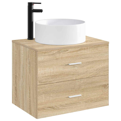 vidaXL Bathroom Wash Basin Matte Black 40.5 x 40.5 x 15.5 cm Metal
