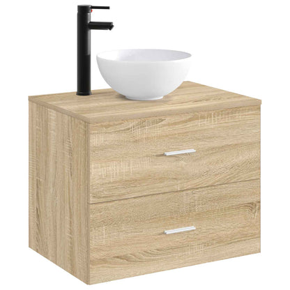 vidaXL Bathroom Wash Basin Matte Black 32 x 32 x 13 cm Metal