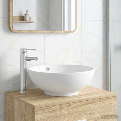 vidaXL Bathroom Wash Basin Chrome 44 x 44 x 16 cm Metal
