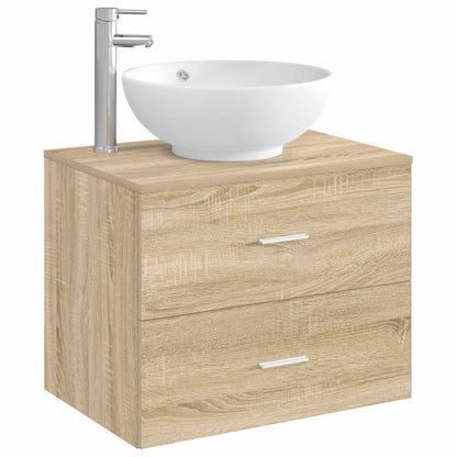 vidaXL Bathroom Wash Basin Chrome 44 x 44 x 16 cm Metal