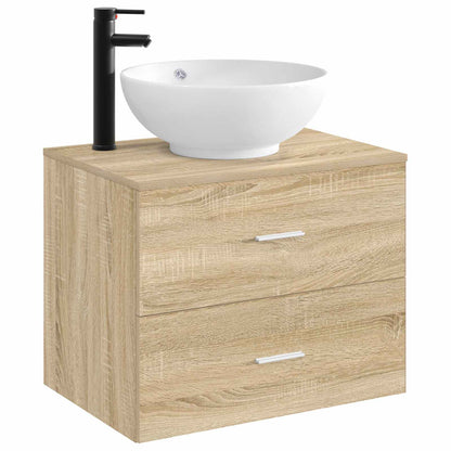 vidaXL Bathroom Wash Basin Matte Black 44 x 44 x 16 cm Metal