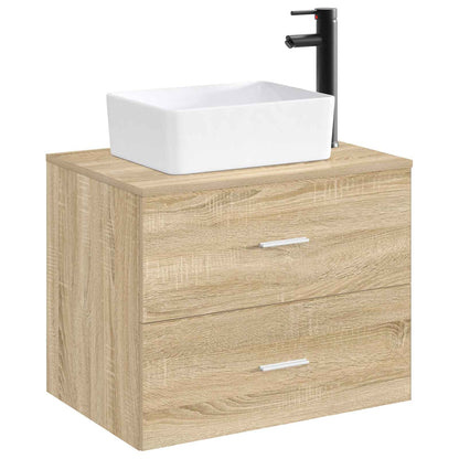 vidaXL Bathroom Wash Basin Matte Black 40.5 x 30.5 x 13 cm Metal