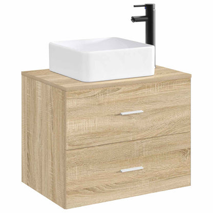 vidaXL Bathroom Wash Basin Matte Black 49 x 37 x 14 cm Metal