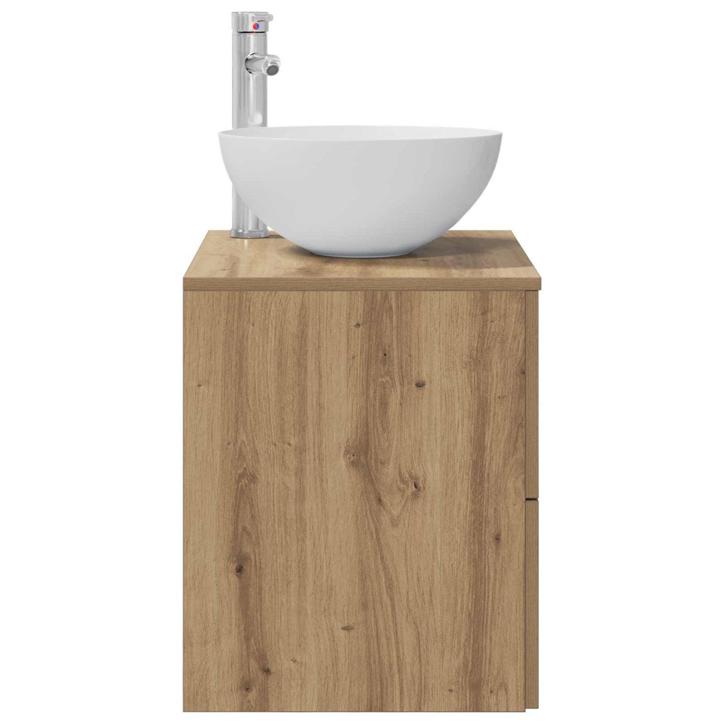 vidaXL Wall-Mounted Sink Vanity Artisan Oak 49.5 x 35 x 63 cm