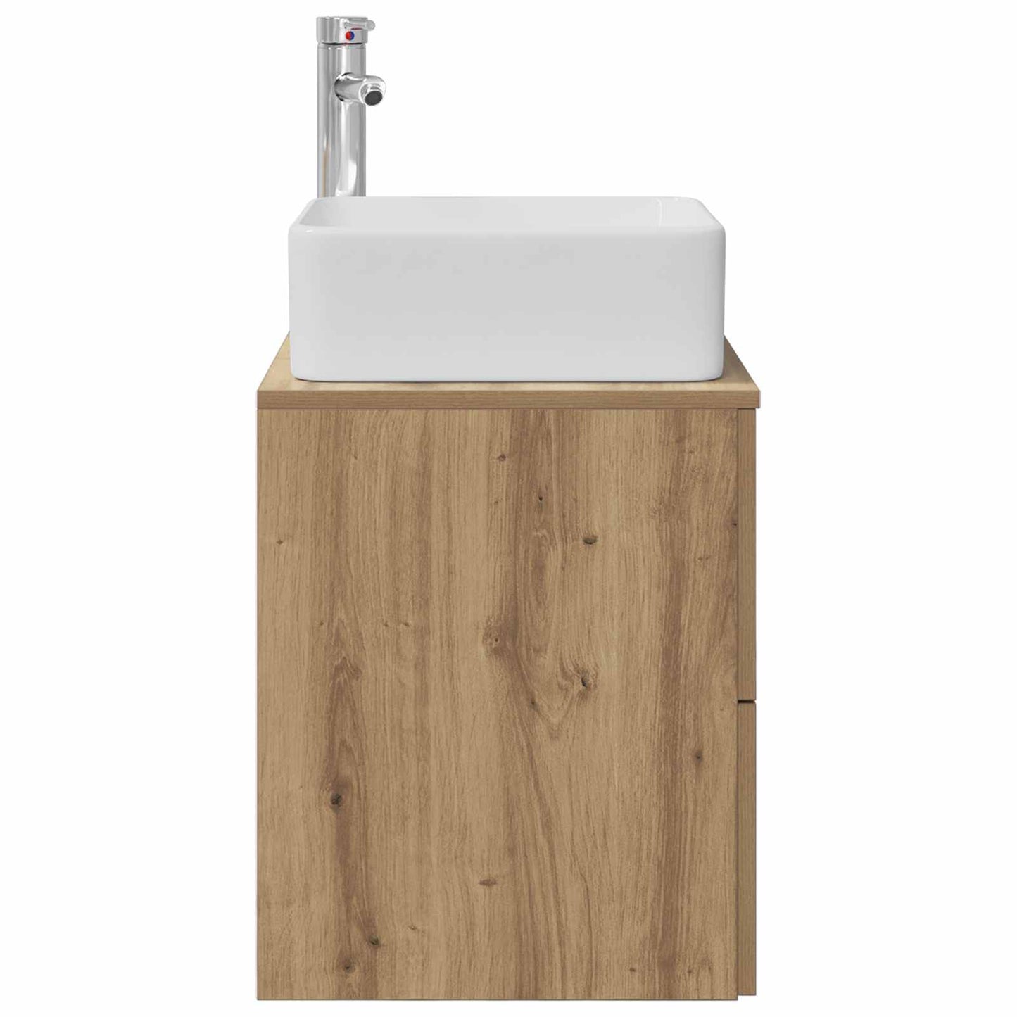 vidaXL Wall-Mounted Sink Vanity Artisan Oak 49.5 x 41 x 63 cm