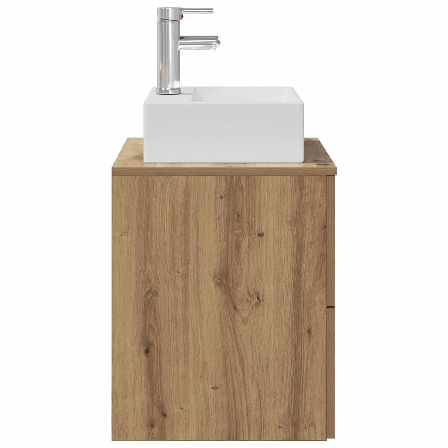 vidaXL Wall-Mounted Sink Vanity Artisan Oak 49.5 x 41 x 62.5 cm