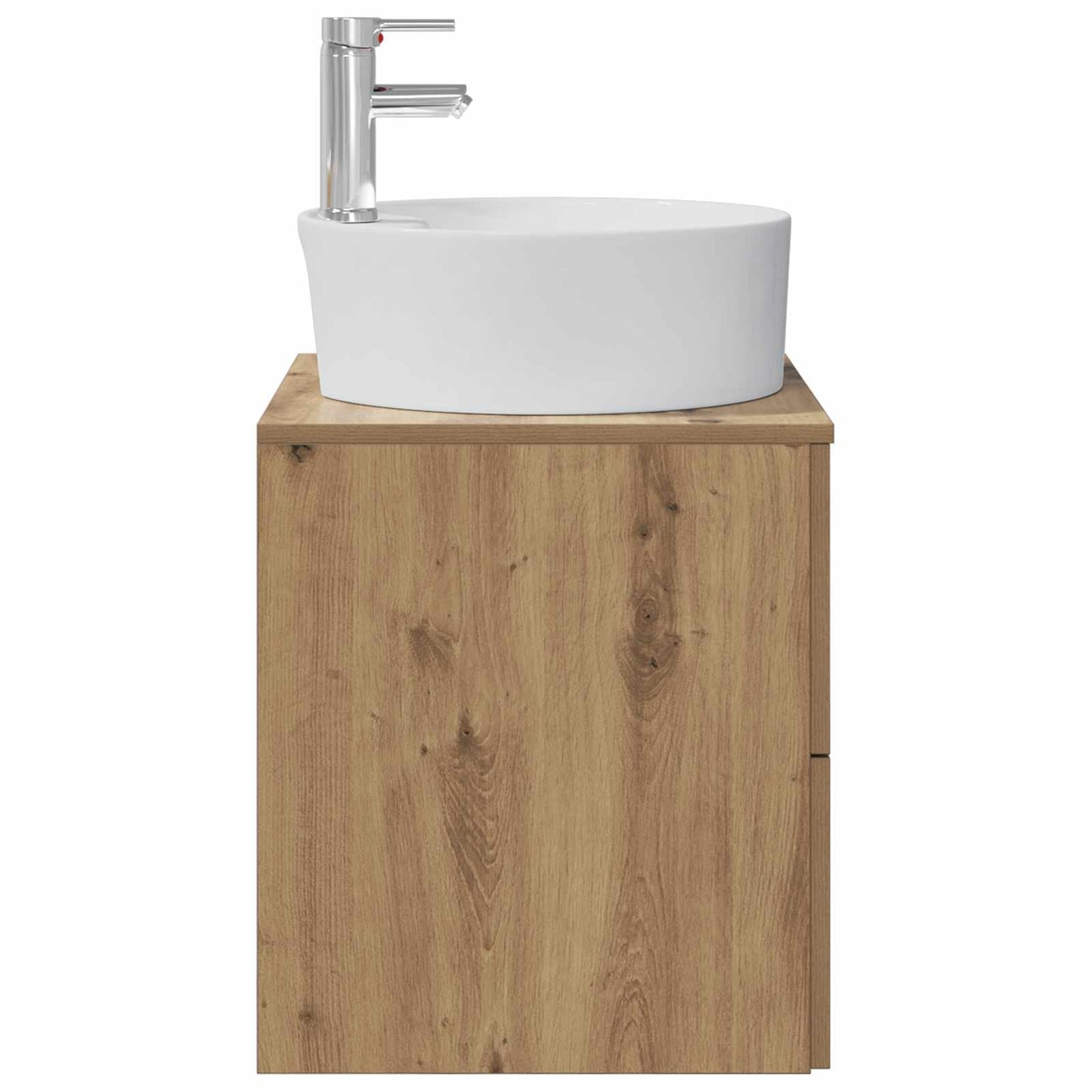 vidaXL Wall-Mounted Sink Vanity Artisan Oak 49.5 x 44.5 x 65 cm