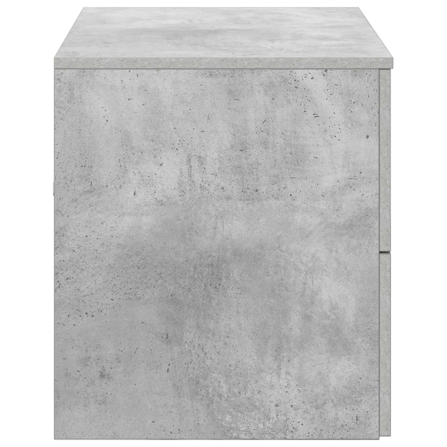 vidaXL Wall-Mounted Bathroom Cabinet Concrete Grey 62.5 x 44.5 x 50 cm
