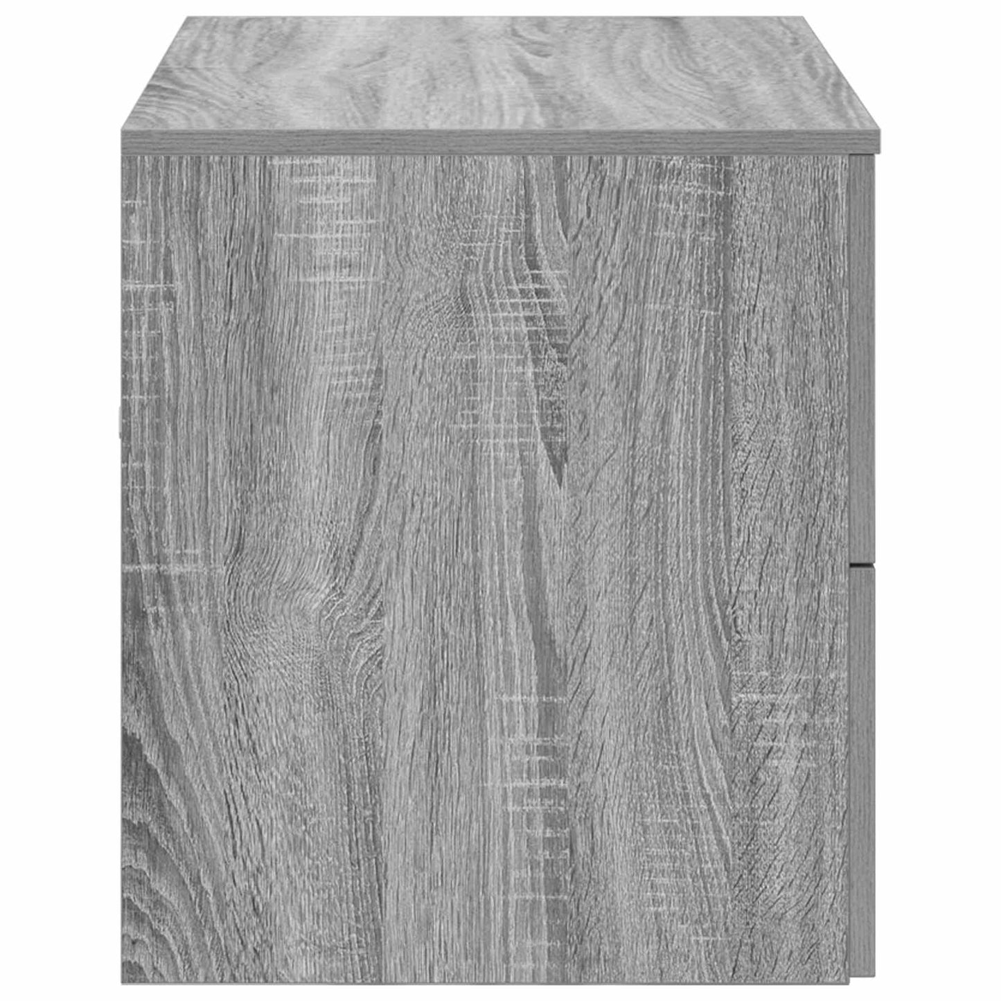 vidaXL Wall-Mounted Bathroom Cabinet Grey Sonoma 62.5 x 44.5 x 50 cm