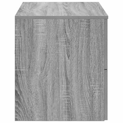 vidaXL Wall-Mounted Bathroom Cabinet Grey Sonoma 62.5 x 44.5 x 50 cm