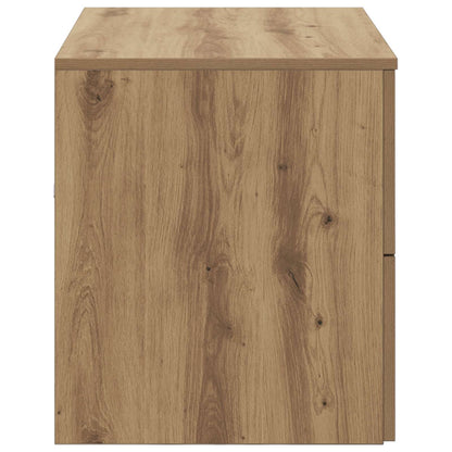vidaXL Wall-Mounted Bathroom Cabinet Artisan Oak 62.5 x 44.5 x 50 cm